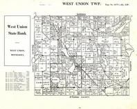 West Union Township, Lake William, Lake Guernsey, Todd County 1925